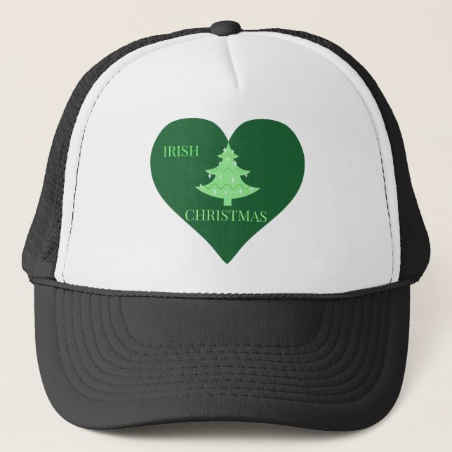 Irish Christmas Trucker Hat (Front)
