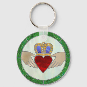 Irish Claddagh Key Ring
