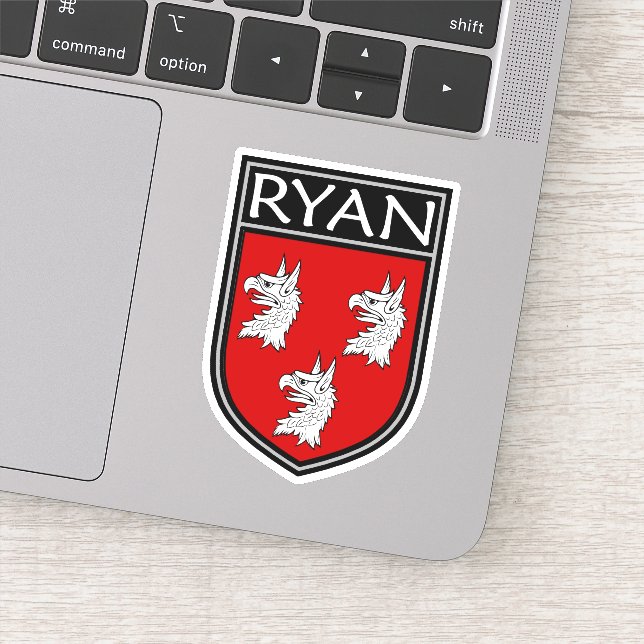 Irish Clan Crest - Ryan (Detail)