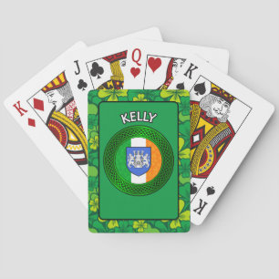 Irish Clan Kelly Playing Cards