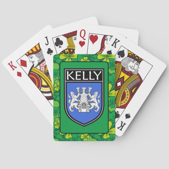 Irish Clan Kelly Playing Cards (Back)