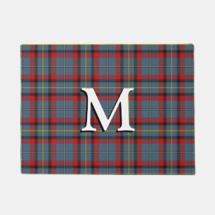 Irish Clan MacNamara Tartan Plaid Doormat