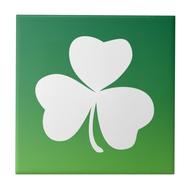 Irish clover green theme tile (Front)