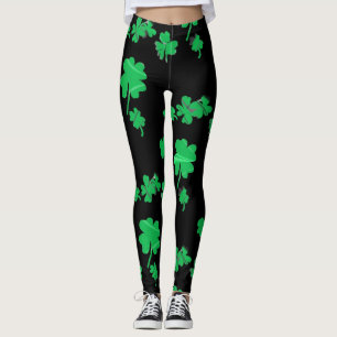 Irish Clover Lucky Charm leggings