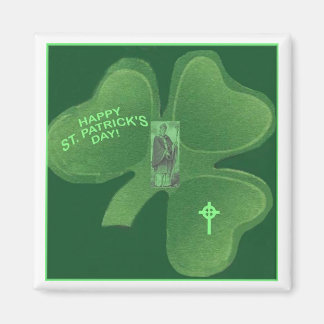 IRISH CLOVER MAGNET