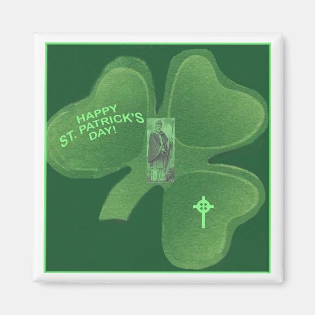 IRISH CLOVER MAGNET (Front)
