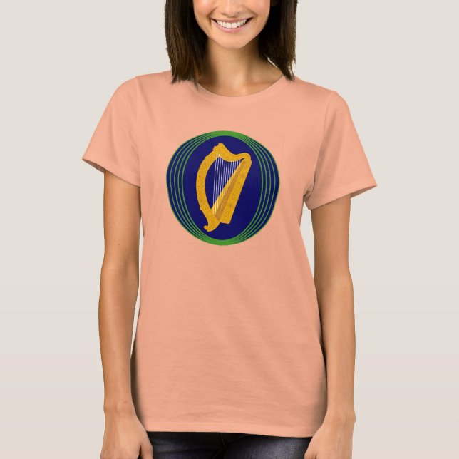 Irish Coat of Arms Logo T-Shirt (Front)