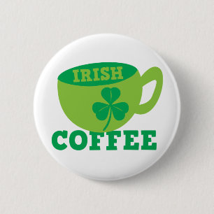 Irish Coffee 6 Cm Round Badge