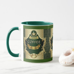 Irish Coffee Cuppa St, Paddy's Personalised Mug