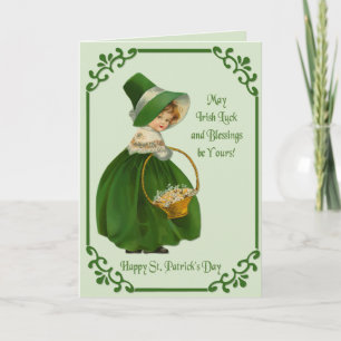 Irish Colleen Card