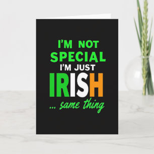 Irish Colors Text Card