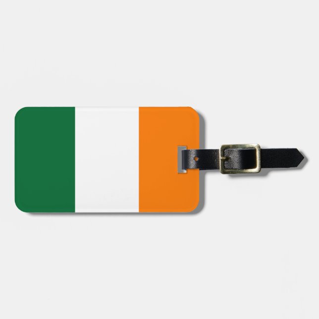 Irish Colours Luggage Tag (Front Horizontal)