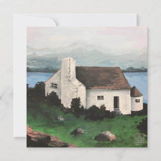 "Irish Cottage" painting by Jane Denny Card