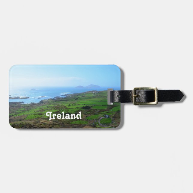 Irish Countryside Luggage Tag (Front Horizontal)