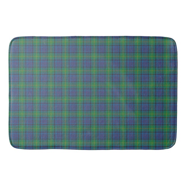Irish County Donegal Tartan  Bath Mat (Front)