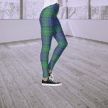 Irish County Donegal Tartan Leggings<br><div class="desc">Stylish leggings with  Irish County Donegal tartan plaid pattern.</div>