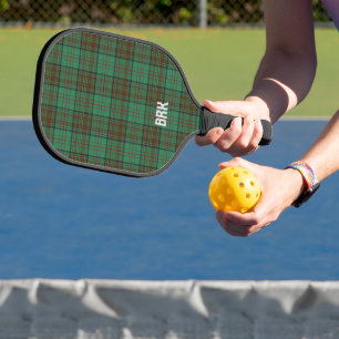 Irish County Dublin Tartan Pickleball Paddle