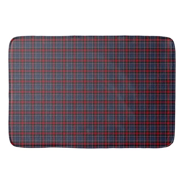 Irish County Louth Tartan Plaid   Bath Mat (Front)