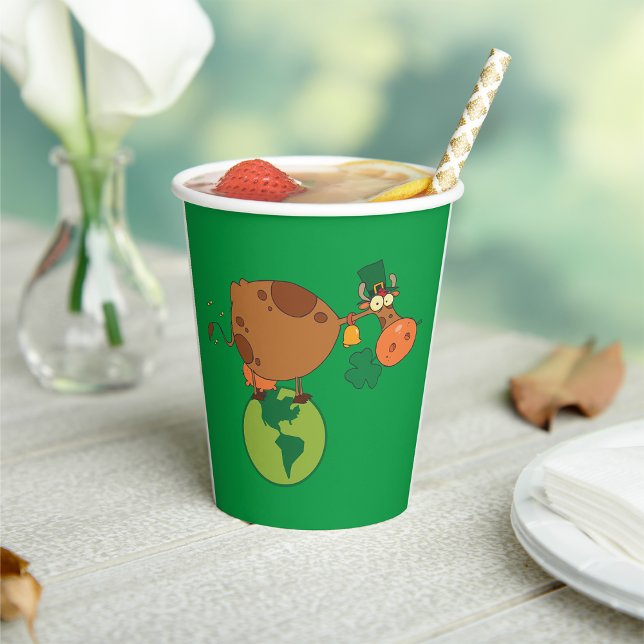 Irish Cow Paper Cups (Creator Uploaded)