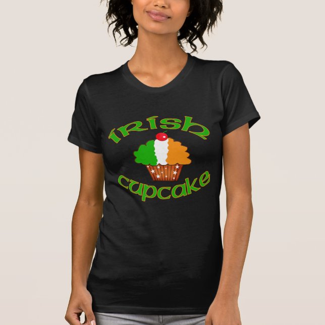 Irish Cupcake T-Shirt (Front)