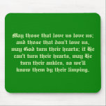 Irish Curse Mousepad<br><div class="desc">Irish Curse Mousepad</div>