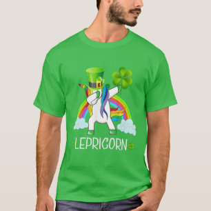Irish Dabbing Lepricorn Unicorn St Patricks Day Gi T-Shirt