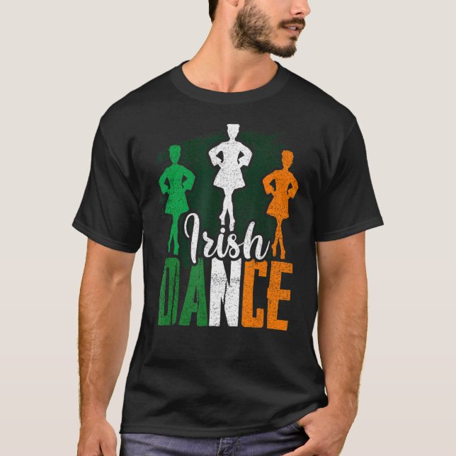 Irish Dance Ireland Dancing T-Shirt (Front)