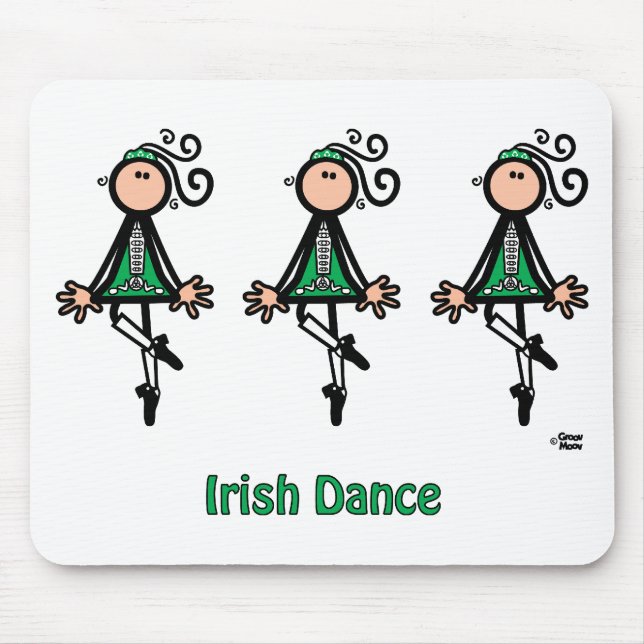 Irish Dance Mouse Pad (Front)