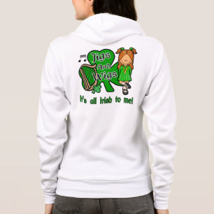 Irish Dance Mum, Jigs and Wigs Hoodie