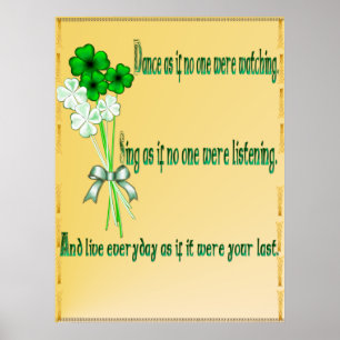 Irish Dance Poster