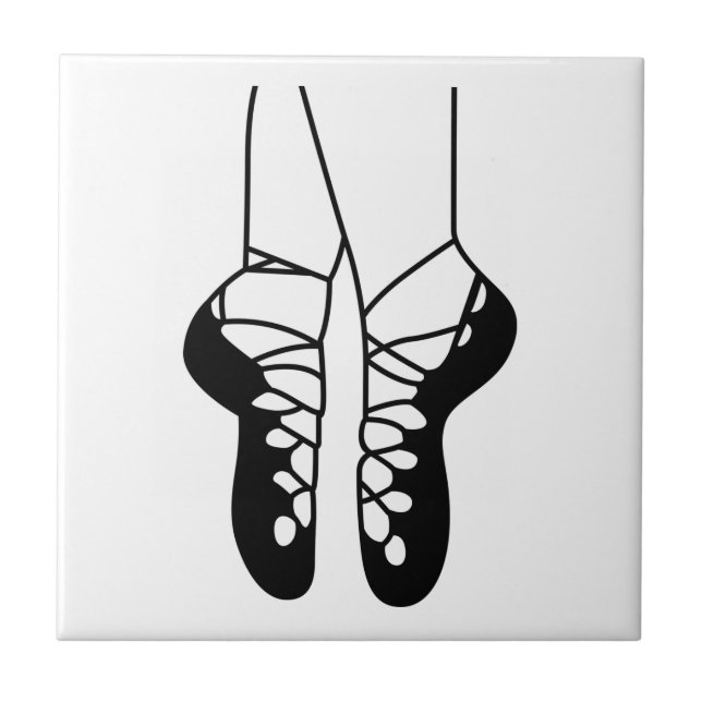 Irish Dance Shoes Tile (Front)