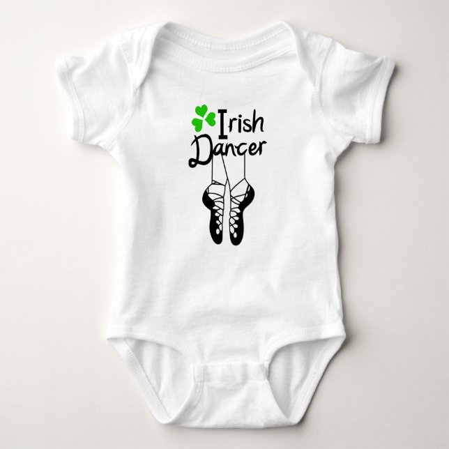 Irish Dancer Baby Bodysuit (Front)