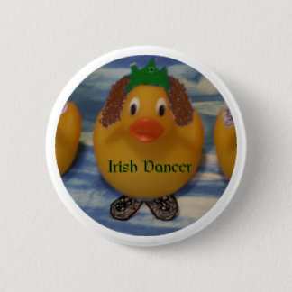 Irish Dancer Duck 6 Cm Round Badge