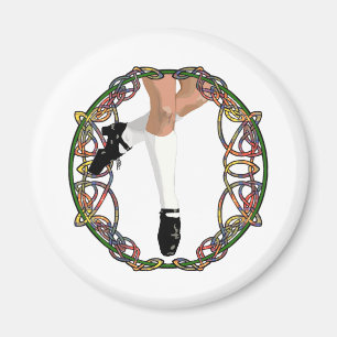 Irish Dancer Hard Shoe Magnet