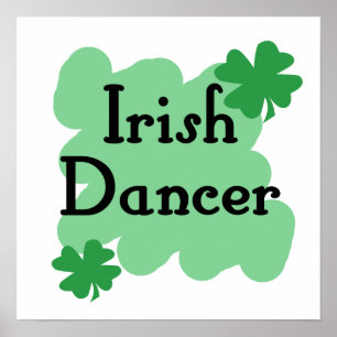 Irish dancer poster
