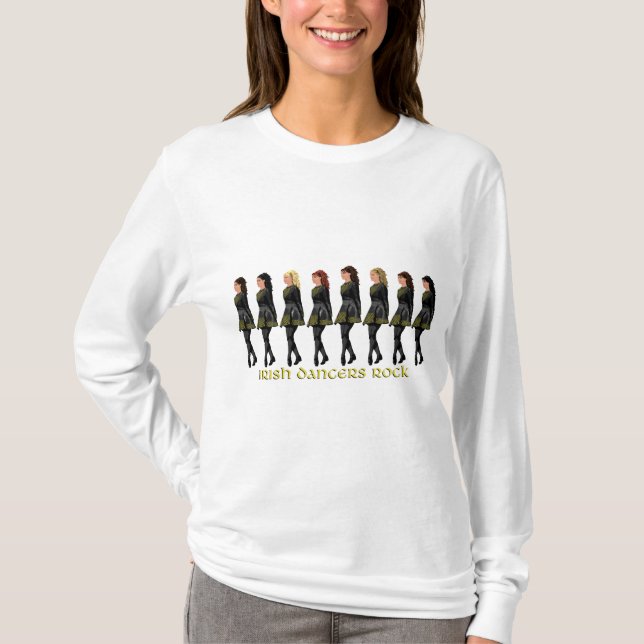 Irish Dancers Rock T-Shirt (Front)