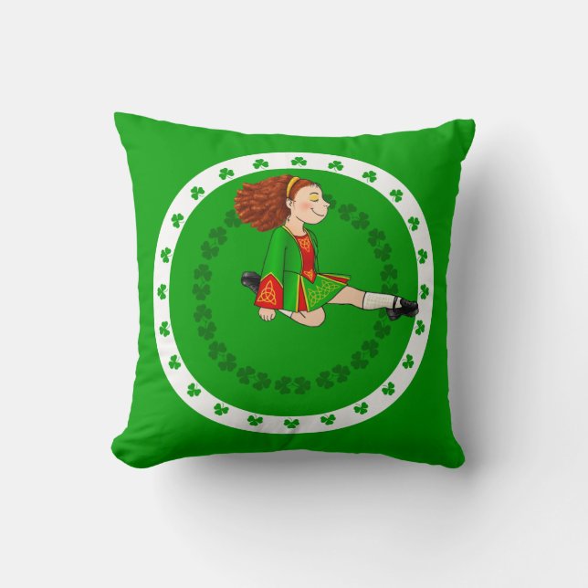 Irish Dancing Cushion (Front)