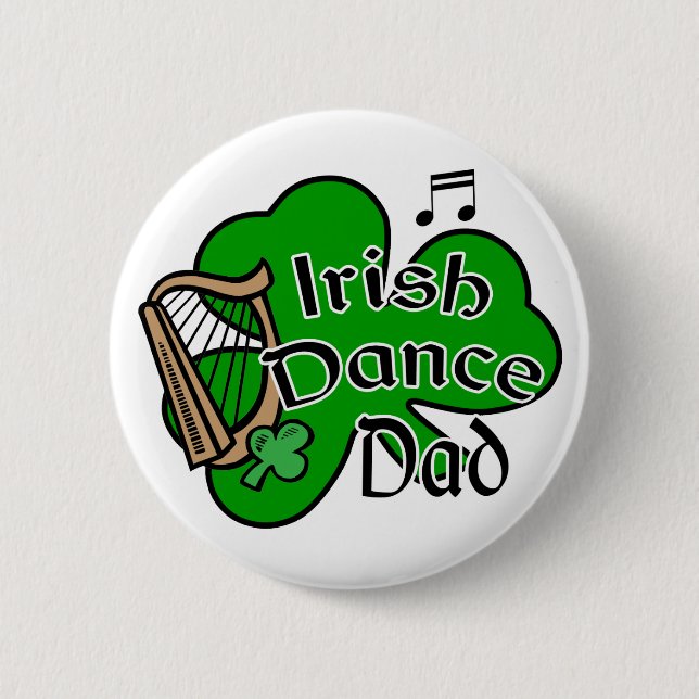 Irish Dancing Dad Badge (Front)