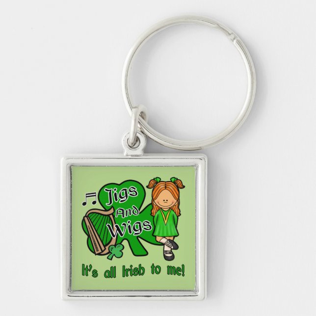 Irish Dancing Key Ring (Front)