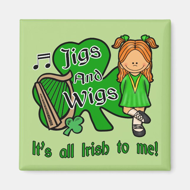 Irish Dancing Magnet (Front)