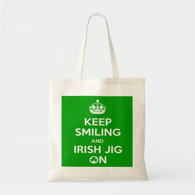 Irish Dancing Shopping Bag (Front)