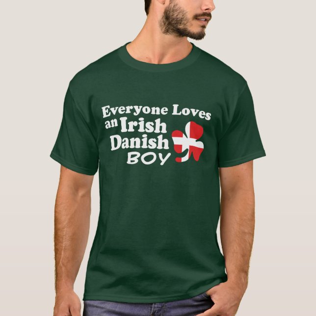 Irish Danish Boy T-Shirt (Front)