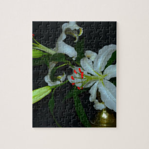 Irish Design-Brass and Flower Collection Jigsaw Puzzle