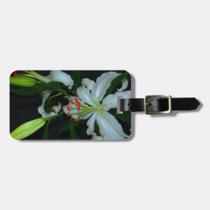 Irish Design-Brass and Flower Collection Luggage Tag