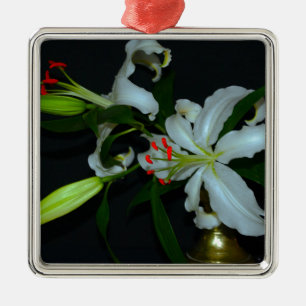 Irish Design-Brass and Flower Collection Metal Tree Decoration