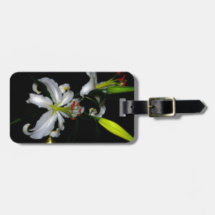 Irish Design-Brass and Flower Design Luggage Tag