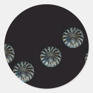 Irish Design-The Crystal Collection Classic Round Sticker