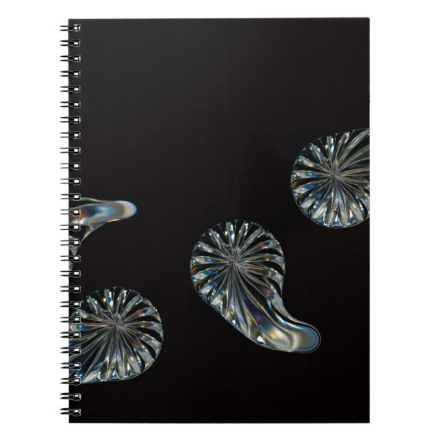 Irish Design-The Crystal Collection Spiral Notebook (Front)