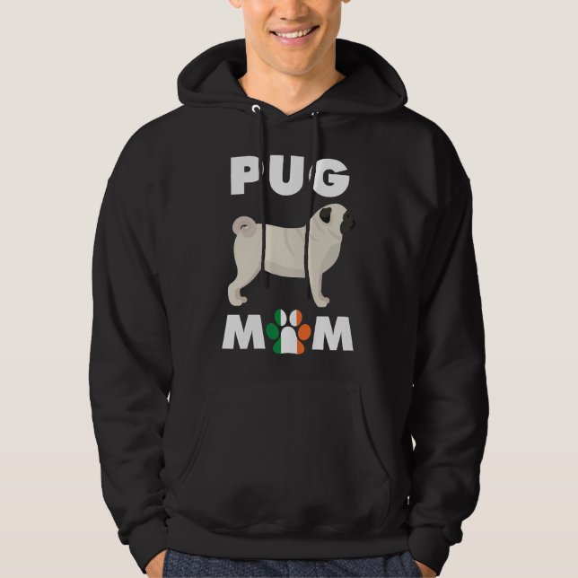 Irish Dog Pug Mum Essential T-Shirt 776 Hoodie (Front)
