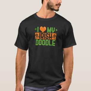 Irish Doodle I Love Dog Owners T-Shirt